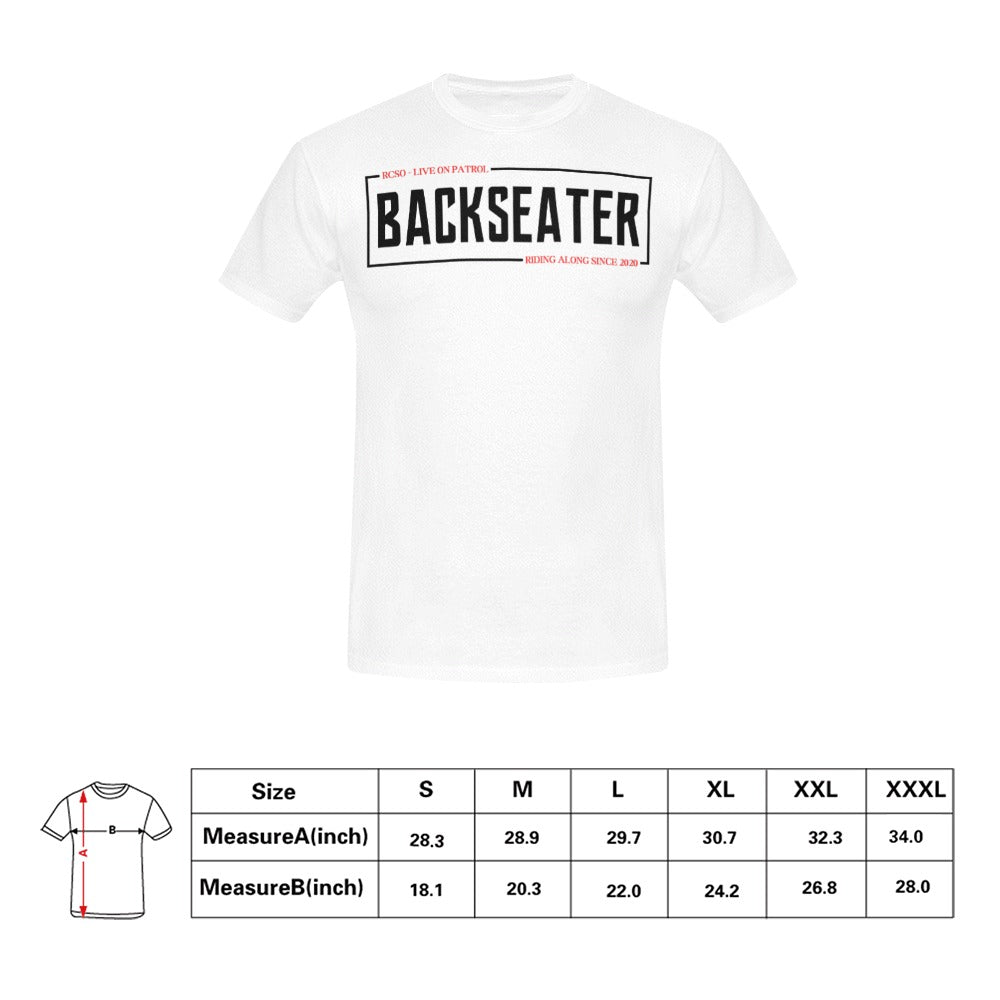 Live On Patrol - Backseater - T-Shirt