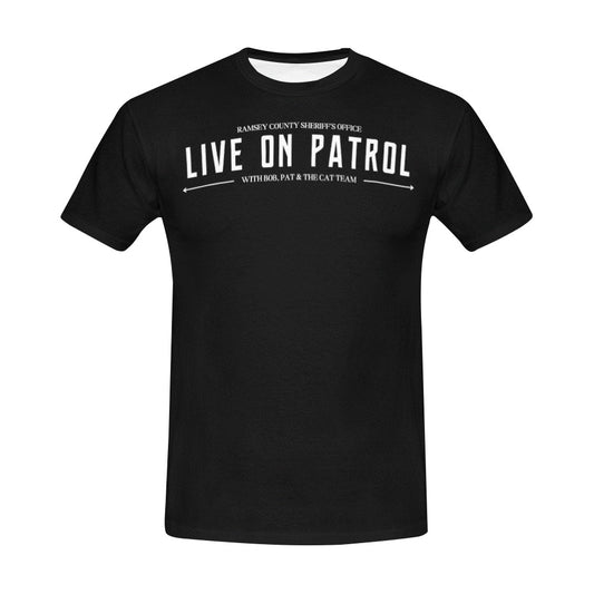 Live On Patrol - Backseater - T-Shirt