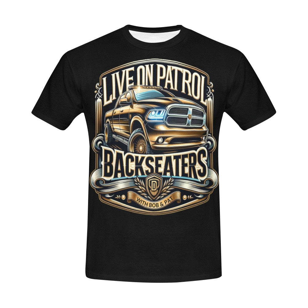 Live On Patrol - Backseaters - T-Shirt