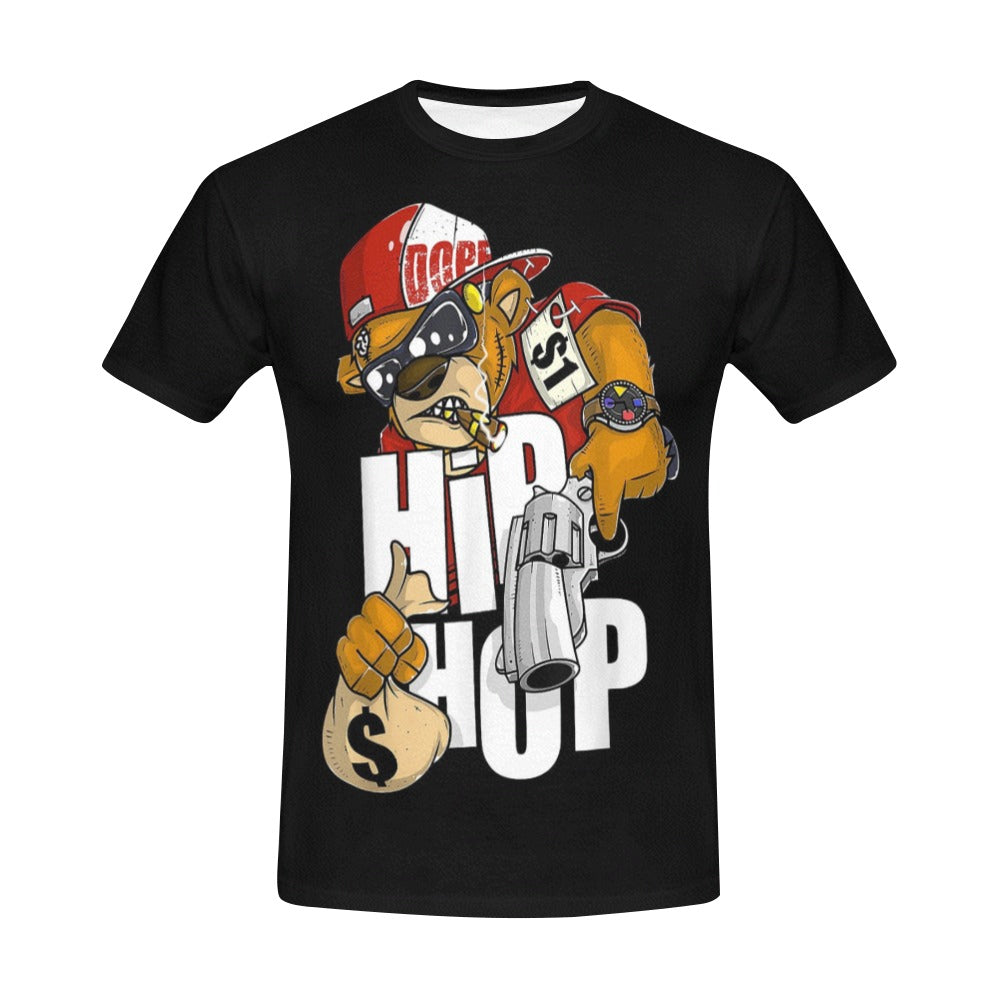 Dope Hip Hop Bear - Men's T-Shirt