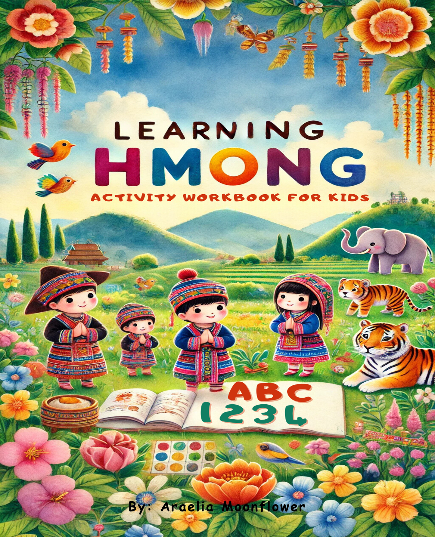 Learning Hmong - Activity Workbook For Kids