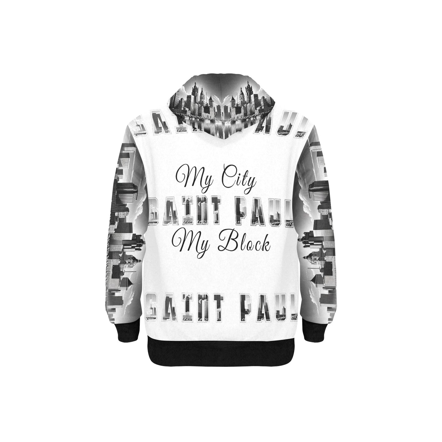 My City, Saint Paul, My Block - Men's Long Sleeve Fleece Hoodie