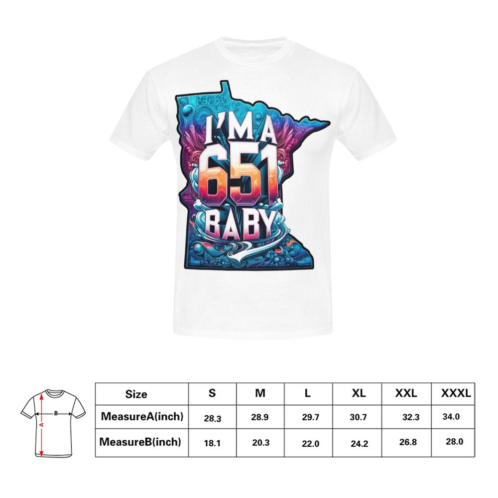 I'm A 651 Baby - Men's T-Shirt