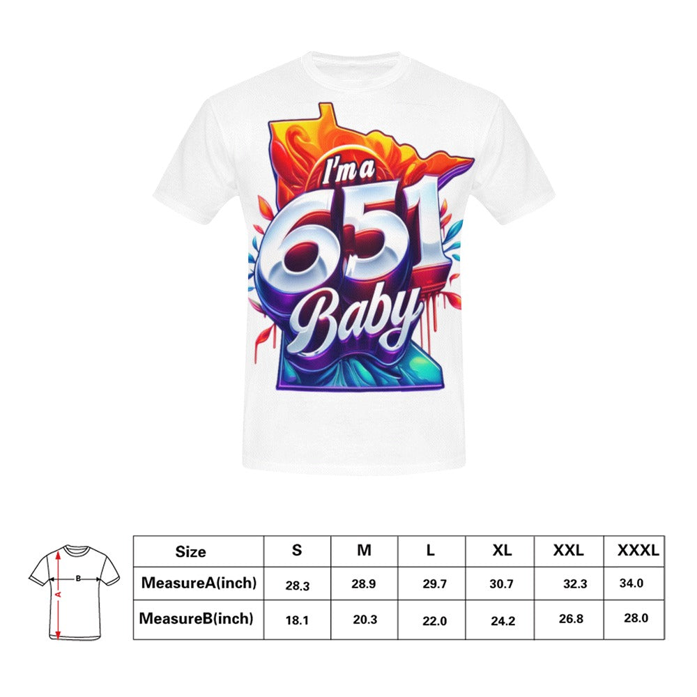 I'm A 651 Baby - Men's T-Shirt