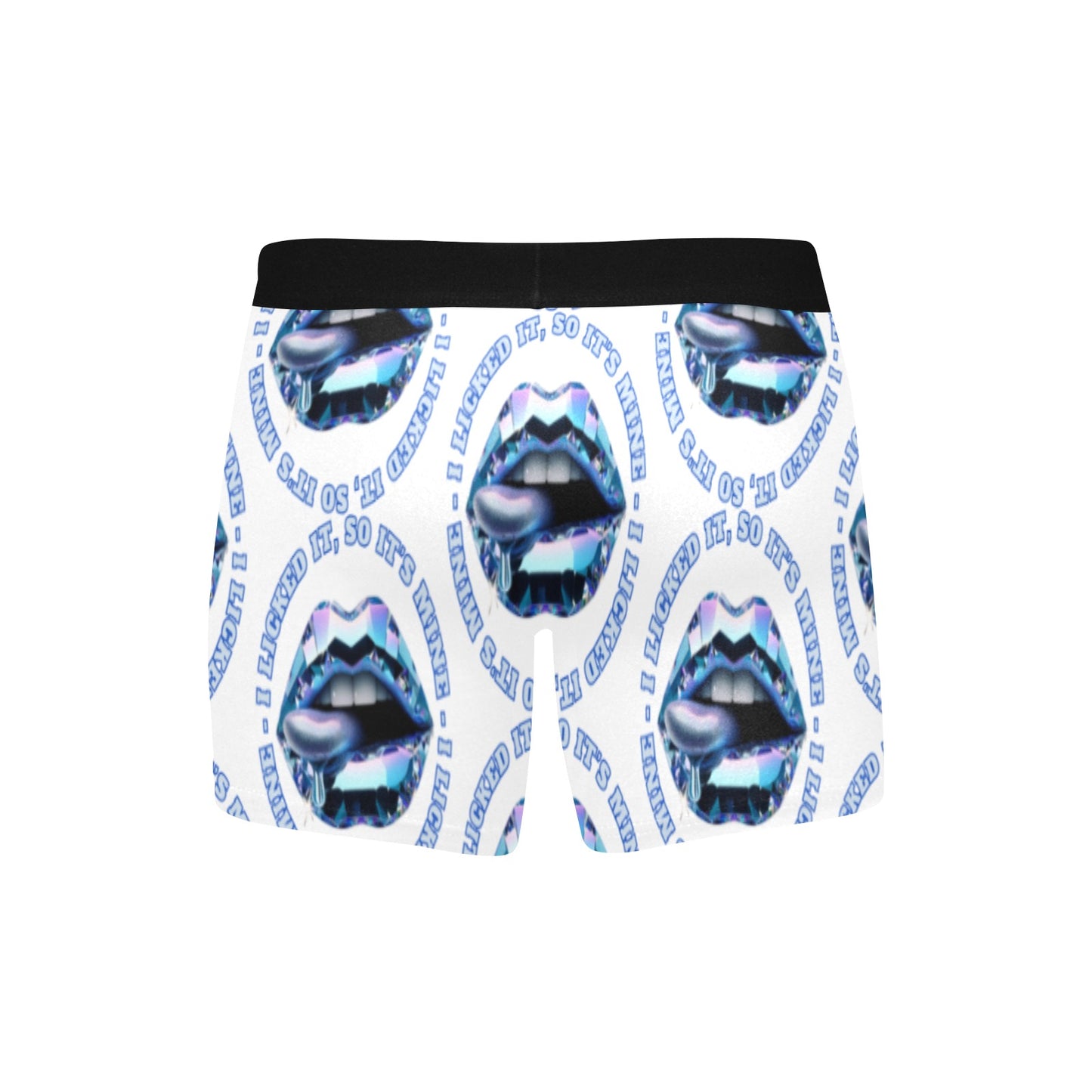 I Licked It, So It's Mine - Crystal Blue - Men's Boxer Briefs With Inner Pocket