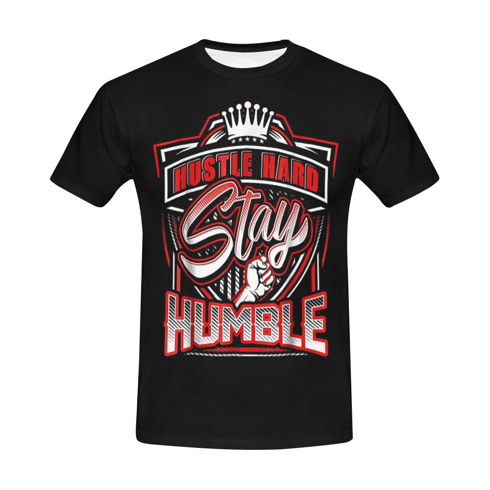 Hustle Hard Stay Humble - Men's T-Shirt