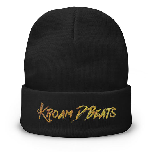 Kroam D Beats - Embroidered Beanie