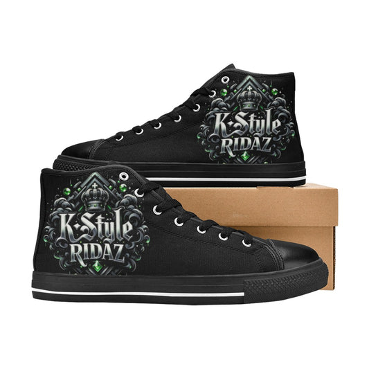 K Style Ridaz - Women's High Top Canvas Shoes