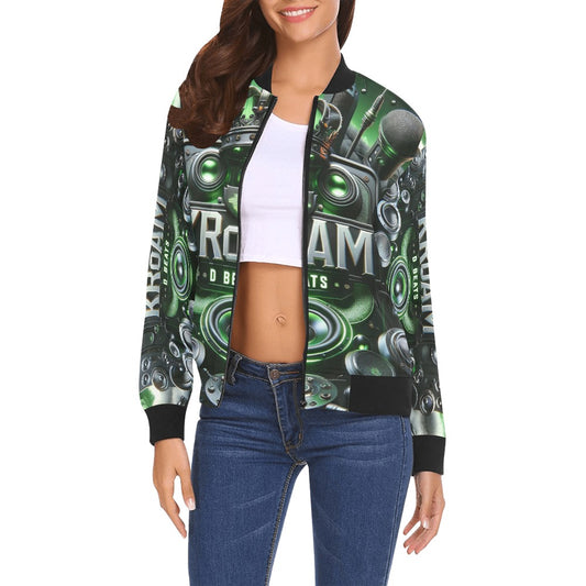 Kroam D "K-Style" - Women's Bomber Jacket