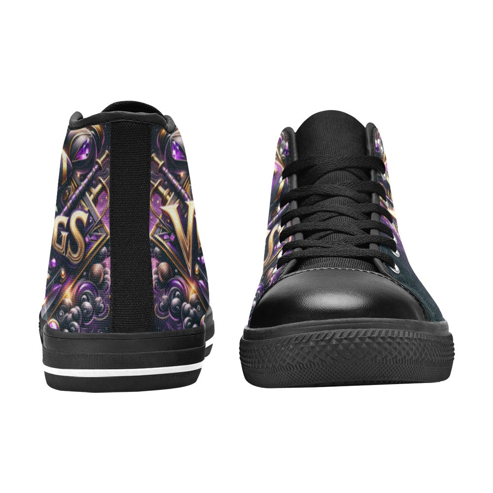 Minnesota Vikings - Men's High-Top Canvas Shoes