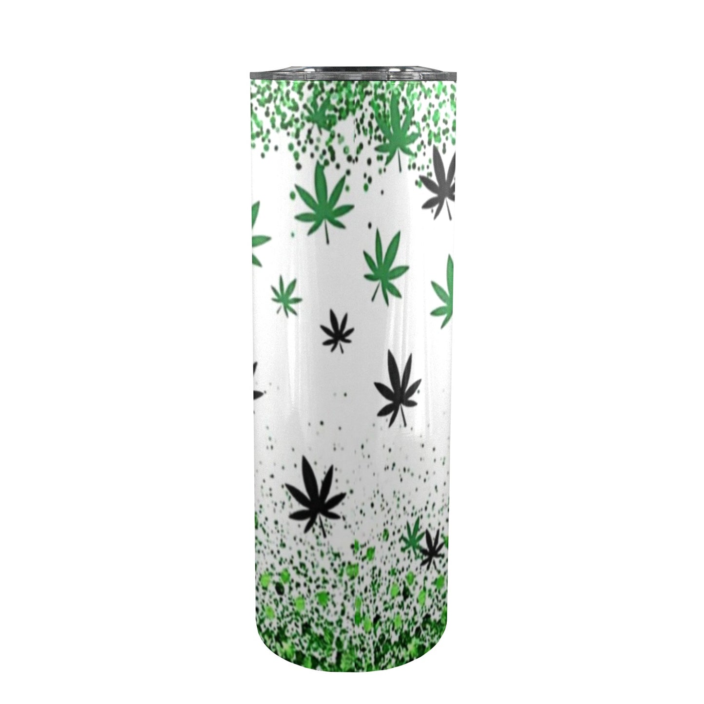 Inhale The Good Shit Exhale The Bullshit - 20oz Tall Skinny Stainless-Steel Tumbler