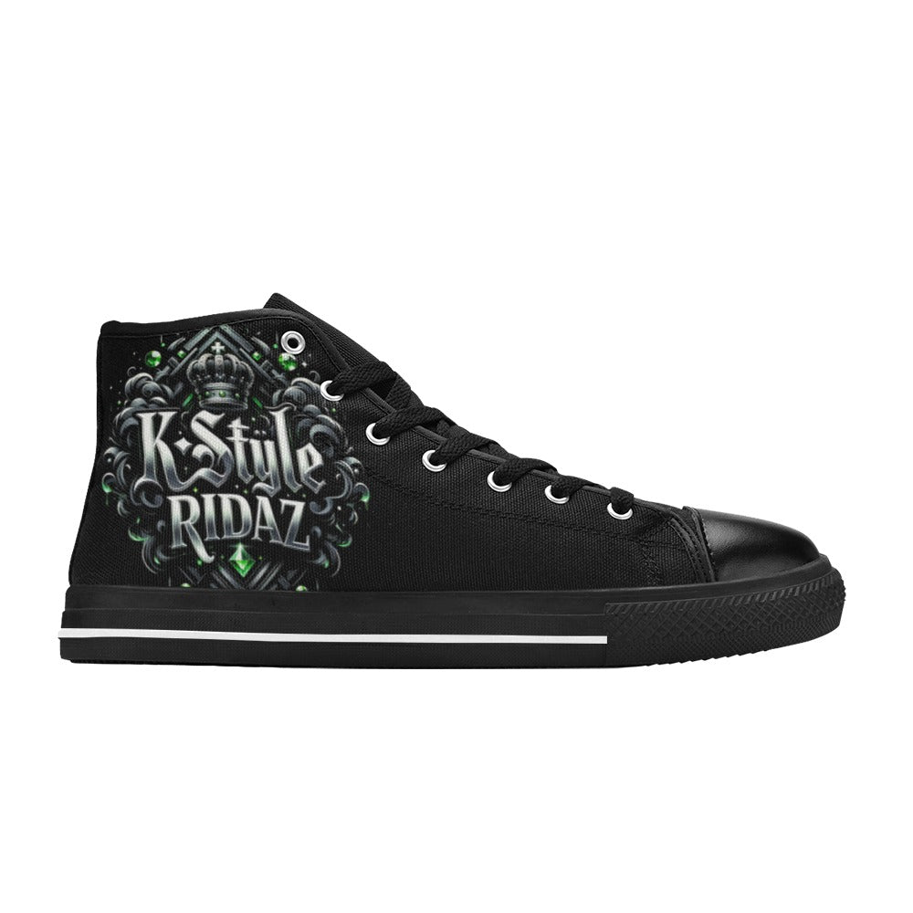 K Style Ridaz - Women's High Top Canvas Shoes