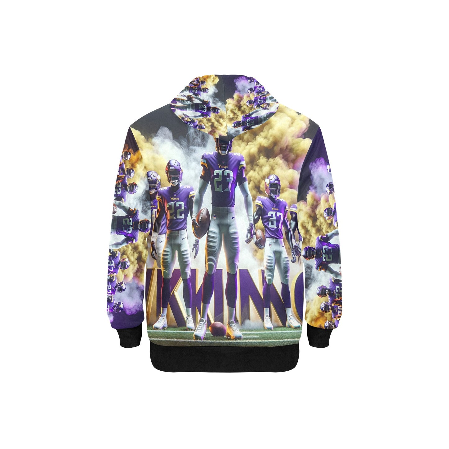 Minnesota Vikings - Men's Long Sleeve Fleece Hoodie