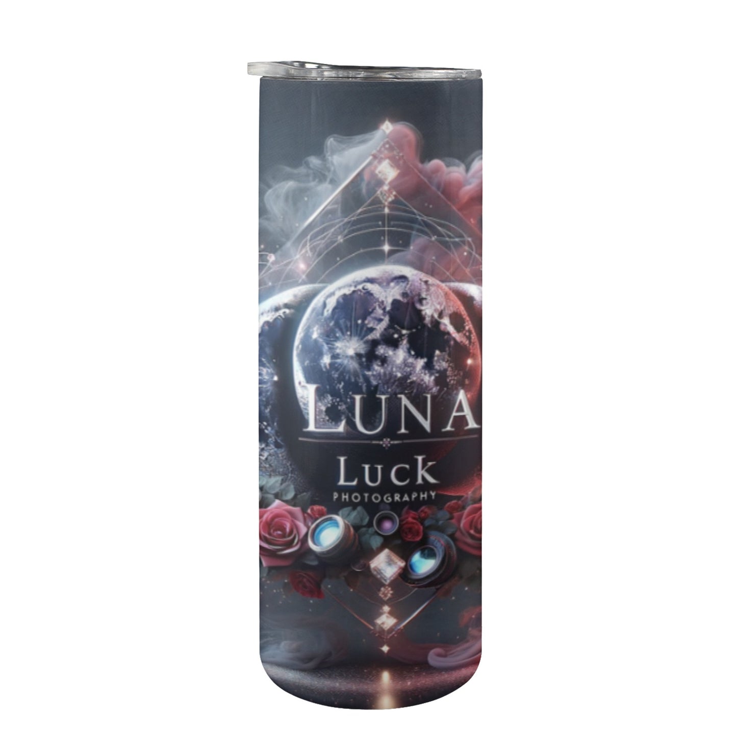 Luna Luck Photography - 20oz Tall Skinny Stainless-Steel Tumbler