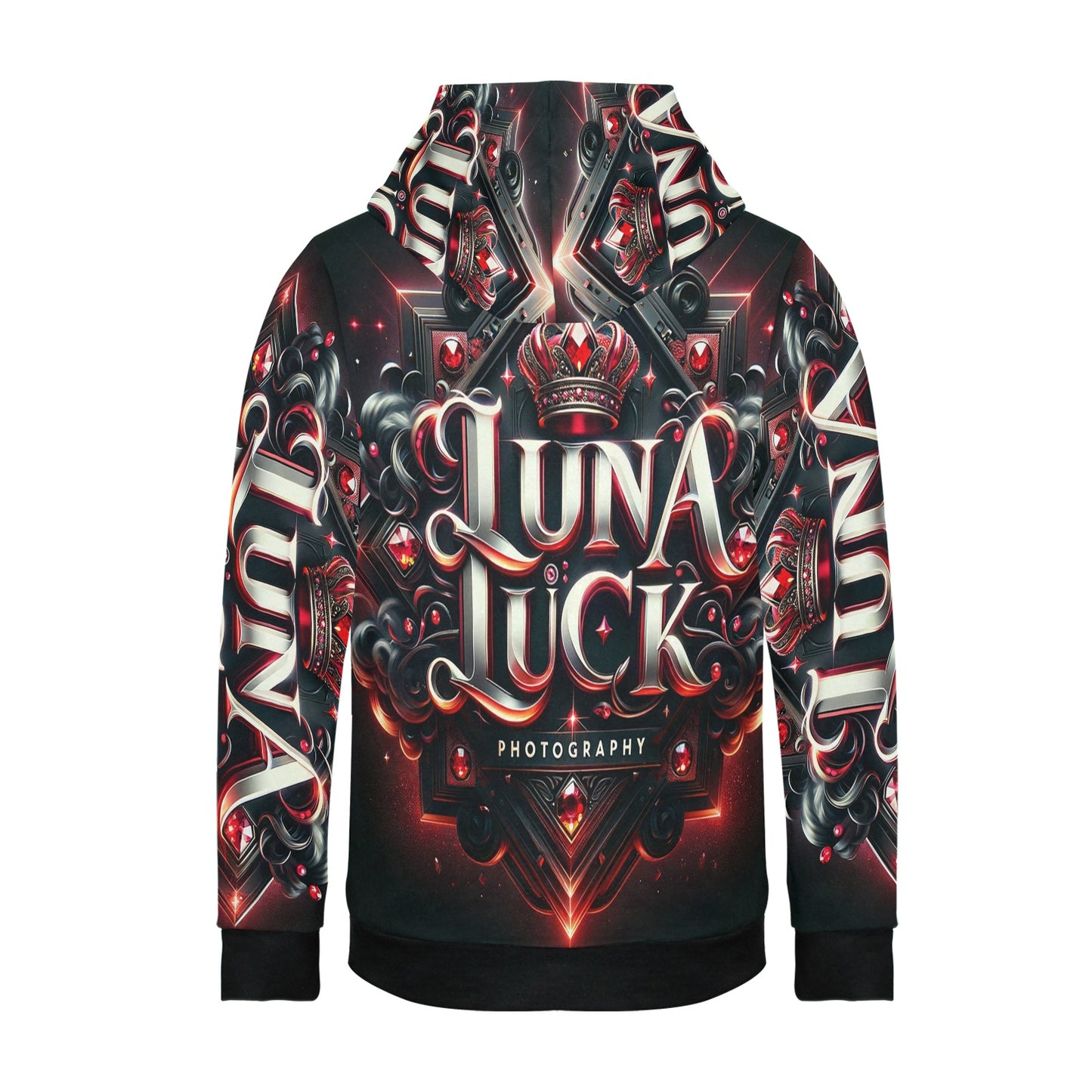 Luna Luck Photography - Women's Long Sleeve Fleece Hoodie