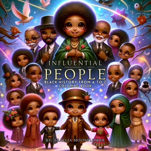 Influential People: Black History from A to Z - Coloring Book