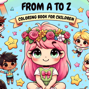 Affirmations from A to Z: Coloring Book For Children